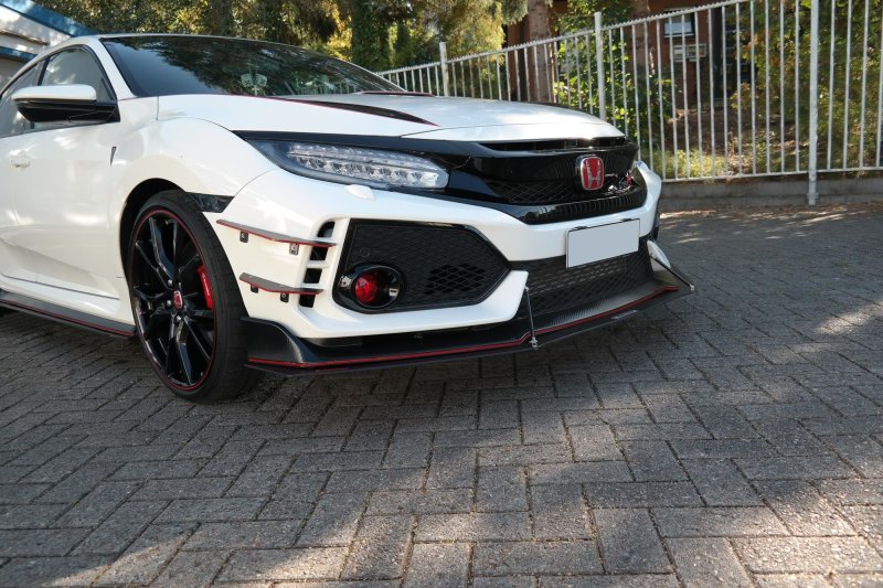 Maxton Racing Front Ansatz V.1 für HONDA CIVIC X TYPE R HO-CI-10-TYPE-R-CNC-FD1
