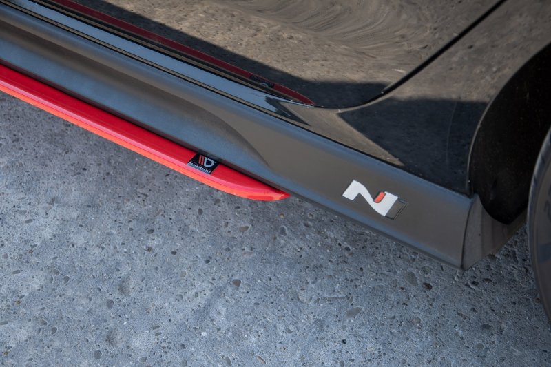 Maxton Seitenschweller Ansatz für V.2 für Hyundai I30 N Mk3  HY-I30-3-N-SD2-RED