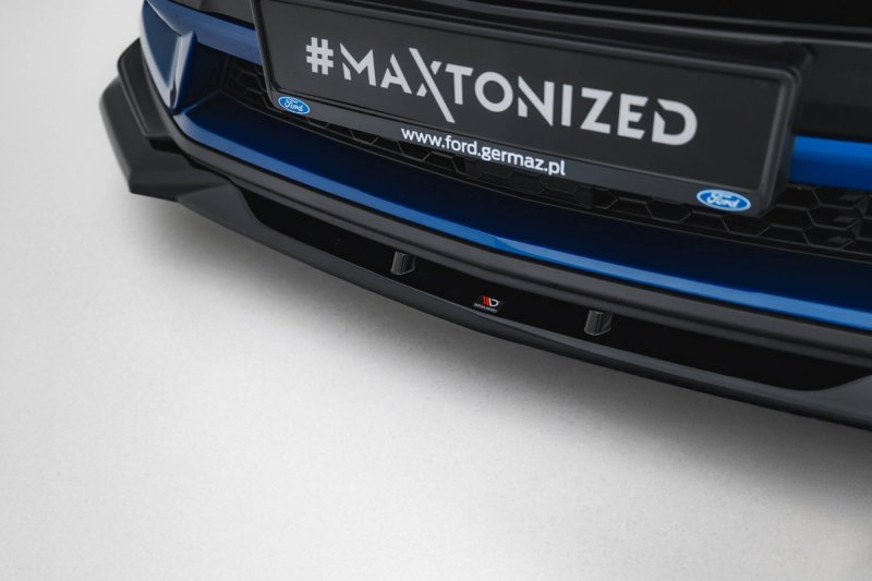 Maxton Front Ansatz V.2 Ford Mustang GT Mk7 schwarz Hochglanz FO-MU-7-GT-FD2-G