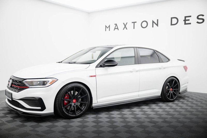 Maxton Seitenschweller Ansatz VW Jetta GLI Mk7 schwarz Hochglanz VW-JE-7-GLI-SD1-G