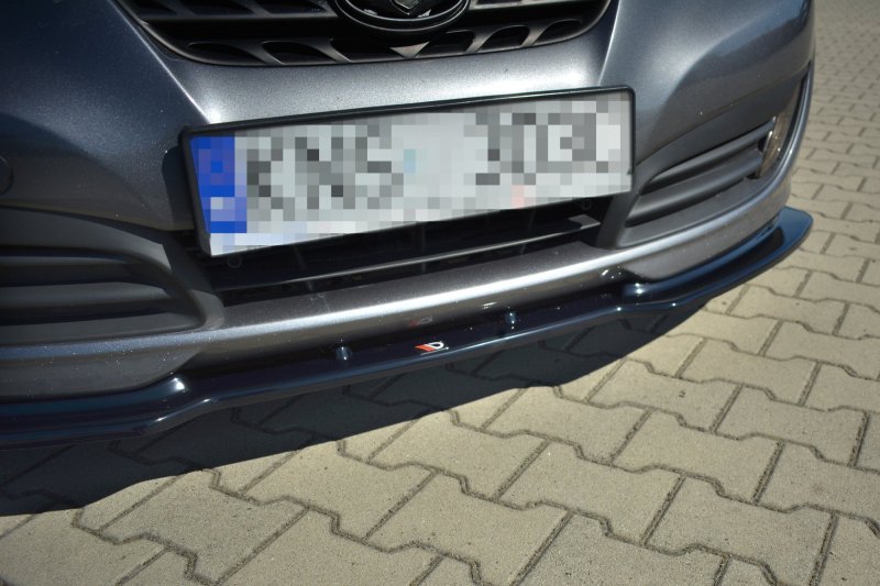 Maxton Front Ansatz für HYUNDAI GENESIS COUPÉ MK.1  schwarz Hochglanz HY-GE-1-C-FD1-G