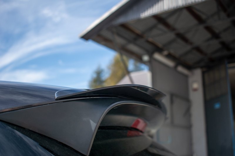 Maxton Spoiler CAP für BMW X5 E70 Facelift M Paket schwarz Hochglanz BM-X5-70F-MPACK-CAP1-G