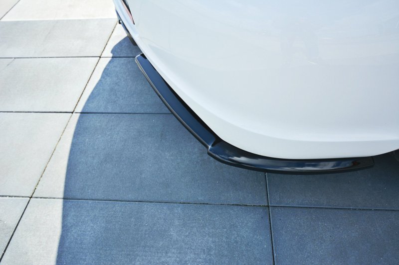Maxton Heck Ansatz Flaps Diffusor für PORSCHE CAYMAN S 987C  schwarz Hochglanz PO-CA-S-987-RSD1-G