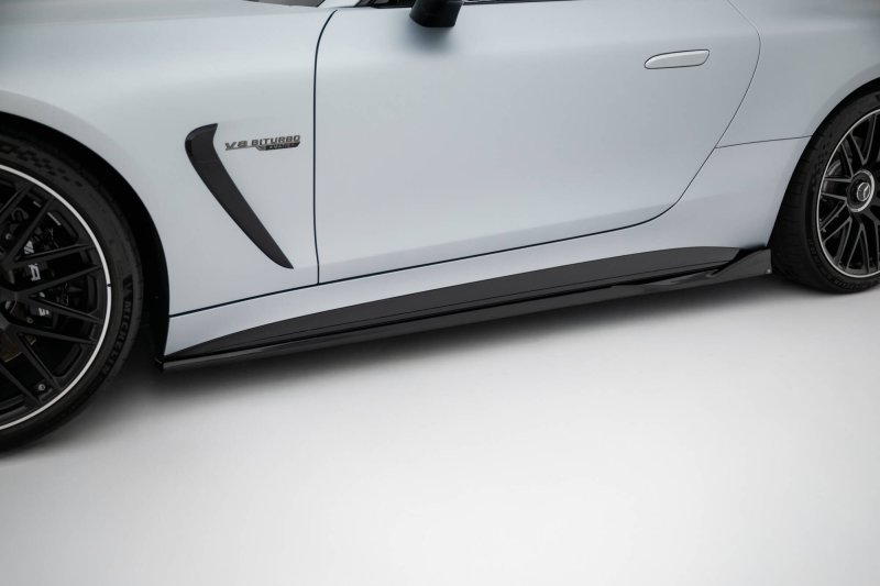 Maxton Seitenschweller Ansatz V.2 Mercedes-AMG GT 63 C192 schwarz Hochglanz ME-AMG-GT-2-63-SD2-G