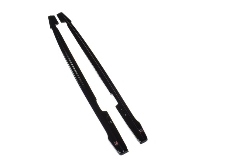 Maxton Seitenschweller Ansatz für BMW 1er E81/ E87 FACELIFT schwarz Hochglanz BM-1-81F-SD1-G