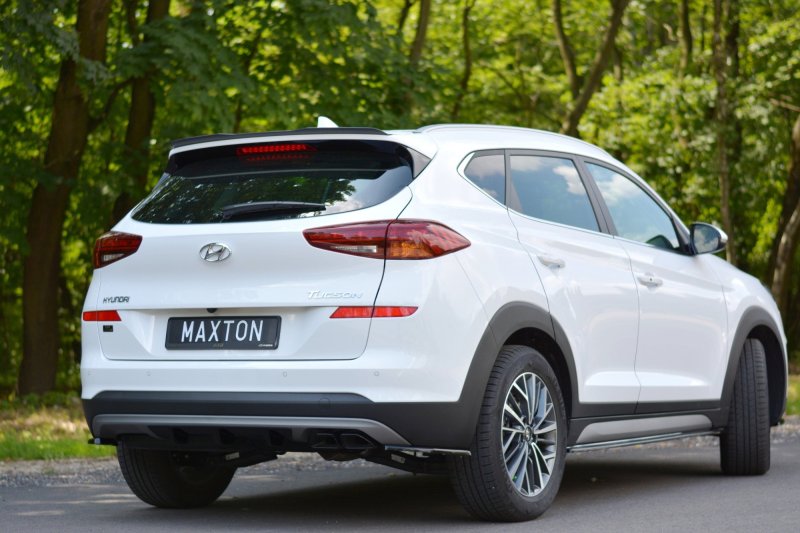 Maxton Spoiler CAP für Hyundai Tucson Mk3 Facelift schwarz Hochglanz HY-TU-3-CAP1-G