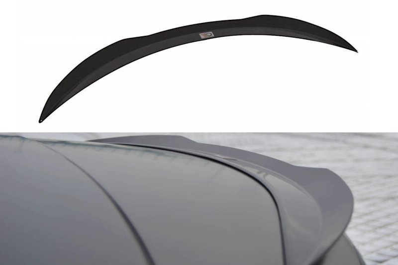 Maxton Spoiler CAP für JAGUAR XF X250 SPORTBRAKE schwarz Hochglanz JA-XF-1F-SB-CAP1-G