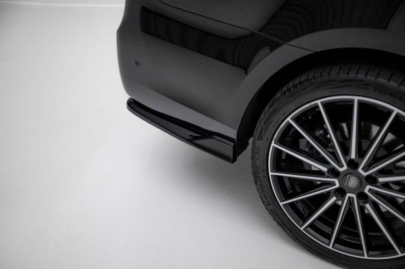 Maxton Heck Ansatz Flaps Diffusor V.3 Mercedes-Benz V-Klasse AMG-Line W447 Facelift schwarz Hochglanz ME-V-447F2-AMGLINE-RSD1-G