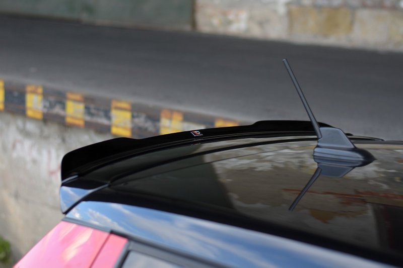 Maxton Spoiler CAP für Skoda Fabia RS Mk2 schwarz Hochglanz SK-FA-2-RS-CAP1-G