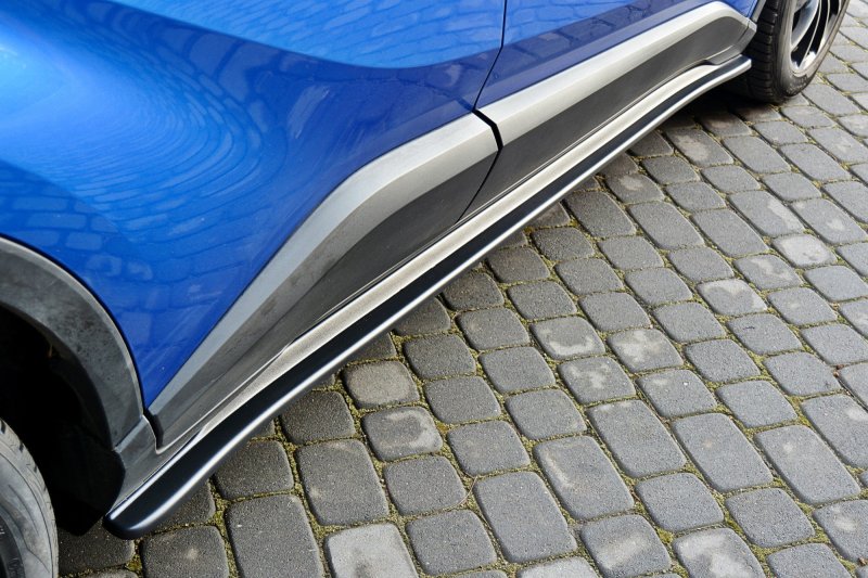Maxton Seitenschweller Ansatz für TOYOTA C-HR  schwarz Hochglanz TO-CH-R-1-SD1-G