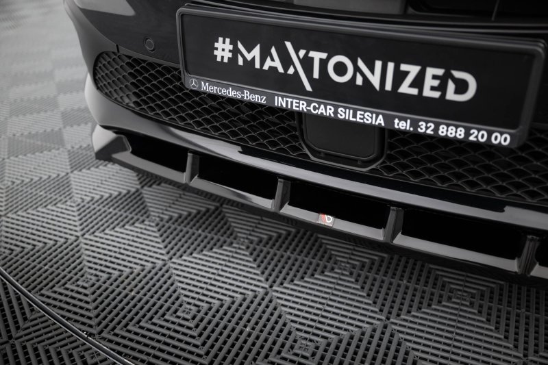 Maxton Front Ansatz Mercedes-Benz T W420 schwarz Hochglanz ME-T-1-FD1-G