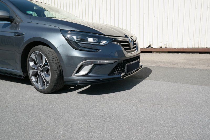 Maxton Front Ansatz für Renault Megane Mk.4 GT-Line schwarz Hochglanz RE-ME-4-GTLINE-FD1-G