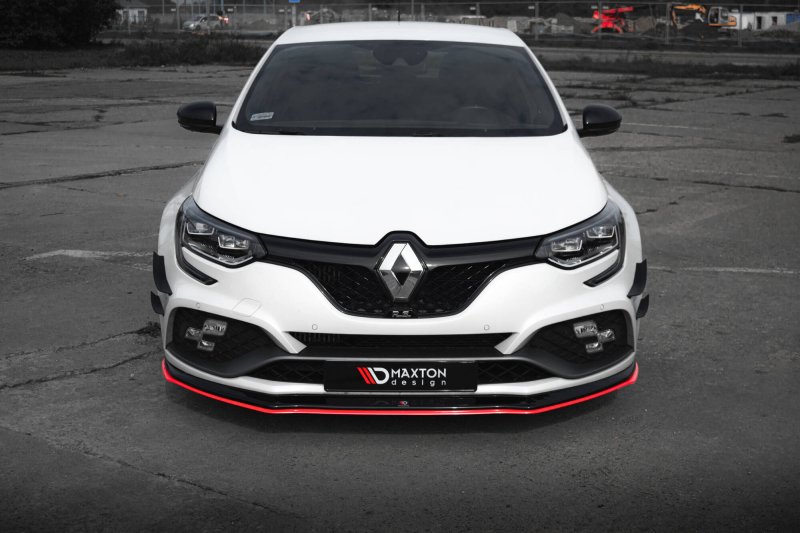 Maxton Front Ansatz V.3 Renault Megane RS Mk4 RE-ME-4-RS-FD2G+FD2R-RED