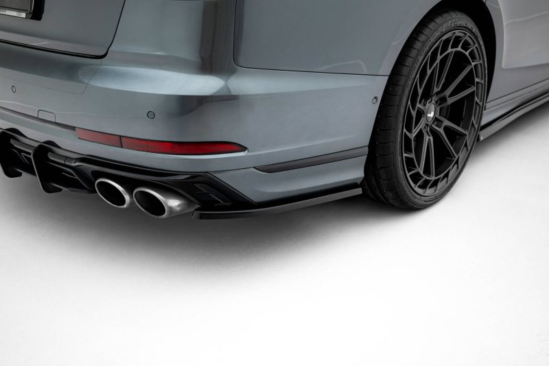 Maxton Heck Ansatz Flaps Diffusor Audi S8 D5 Facelift schwarz Hochglanz AU-S8-D5F-RSD1-G