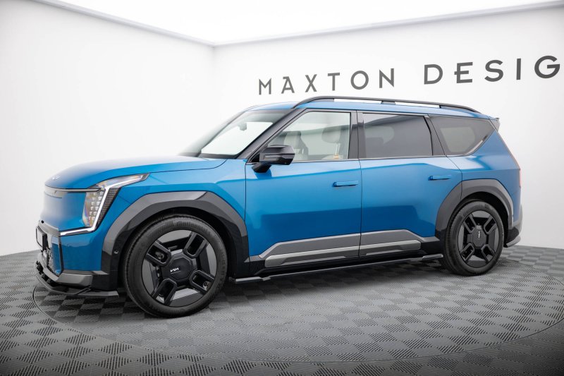 Preview: Maxton Seitenschweller Ansatz Kia EV9 GT-Line Mk1 schwarz Hochglanz KI-EV9-1-GTLINE-SD1-G