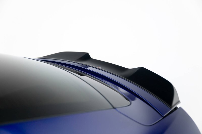 Maxton Spoiler CAP Abrisskante 3D Porsche Taycan Turbo S Mk1 schwarz Hochglanz PO-TAY-1-CAP1-G