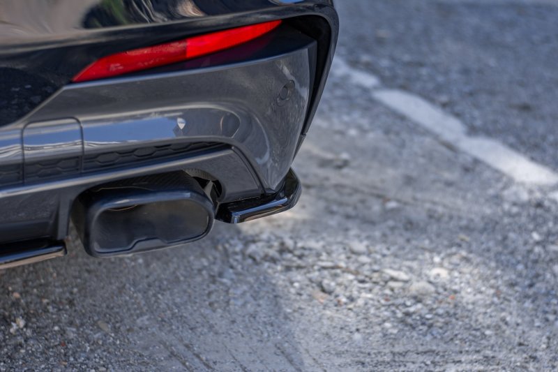 Maxton Heck Ansatz Flaps Diffusor für BMW X4 M-Paket G02 schwarz Hochglanz BM-X4-02-MPACK-RSD1-G