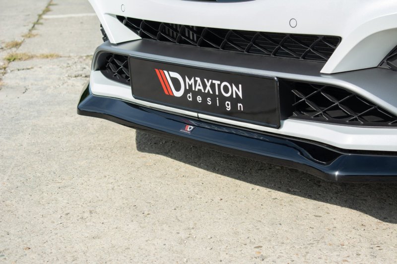 Maxton Front Ansatz V.2 für Renault Megane IV RS schwarz Hochglanz RE-ME-4-RS-FD2-G