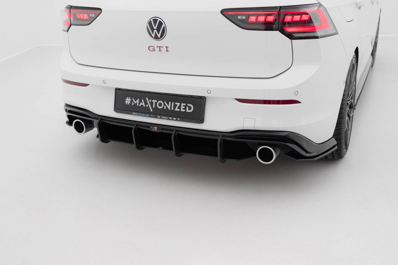 Maxton Street Pro Heck Ansatz Flaps Diffusor V.2 VW Golf GTI Mk8 VWGO8GTICNC-RSD3BRB