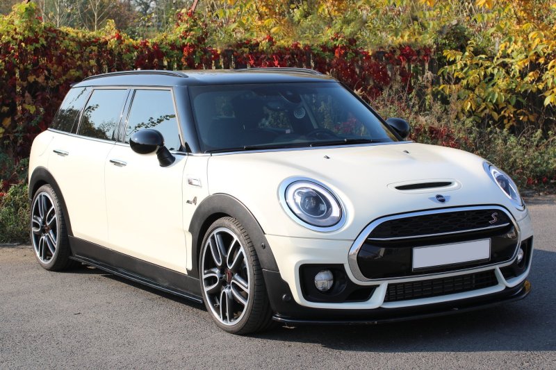 Maxton Seitenschweller Ansatz für MINI CLUBMAN S MK2 (F54) JCW schwarz Hochglanz MC-CM-2-S-JCW-SD1-G