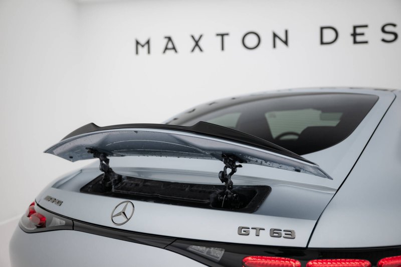 Maxton Spoiler CAP Abrisskante 3D Mercedes-AMG GT 63 C192 schwarz Hochglanz ME-AMG-GT-2-63-CAP3D1-G
