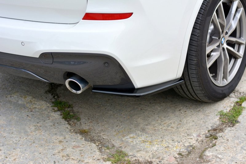 Maxton Heck Ansatz Flaps Diffusor für BMW X3 G01 M Paket schwarz Hochglanz BM-X3-01-MPACK-RSD1-G