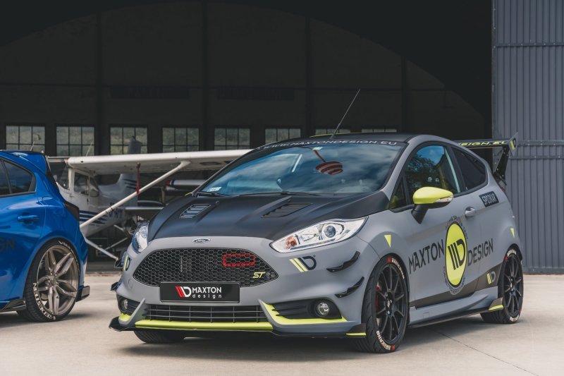 Maxton Seitenschweller Ansatz für Ford Fiesta 7 ST Facelift  FO-FI-7F-ST-FSD1