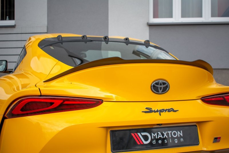 Maxton Spoiler CAP für Toyota Supra Mk5 schwarz Hochglanz TO-SU-5-CAP1-G