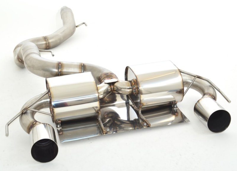 Friedrich Motorsport 90mm Duplex-Sportendschalldämpfer Edelstahl 661106TD-X