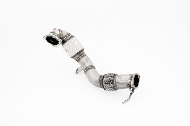 Friedrich Motorsport 90mm Downpipe mit 200 Zellen Sport-Kat. Edelstahl 680517OT-DPKAECE