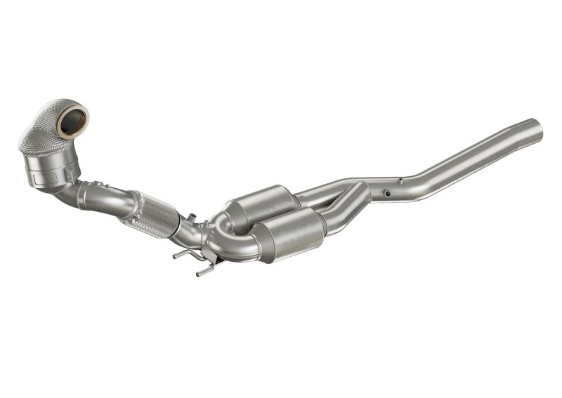 Friedrich Motorsport 89>>>76mm Downpipe mit 200 Zellen HJS Sport-Kat. & OPF 681068T-DPKAHJS