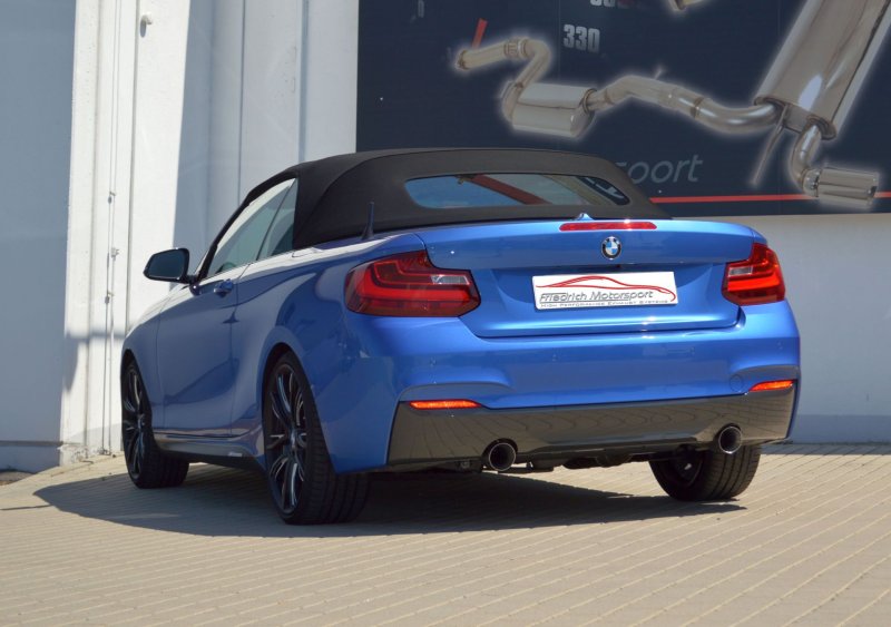 Friedrich Motorsport 90mm Duplex-Anlage BMW 2er F22 / F23 681366XD-X