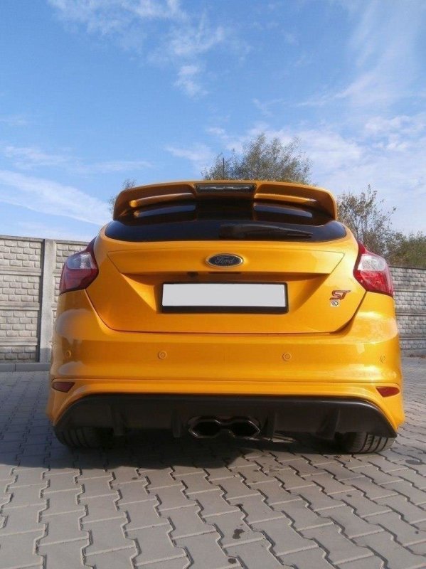 Maxton Diffusor Heck Ansatz für Ford Focus ST Mk3 (RS Look) FO-FO-3-ST-RS15-RS1-A