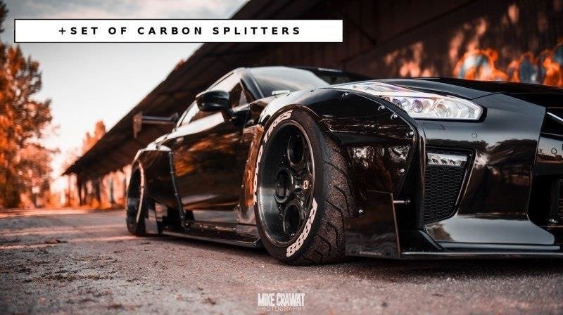 Maxton Breitbau Bodykit für NISSAN GTR MK4 NI-GTR-4-BK1