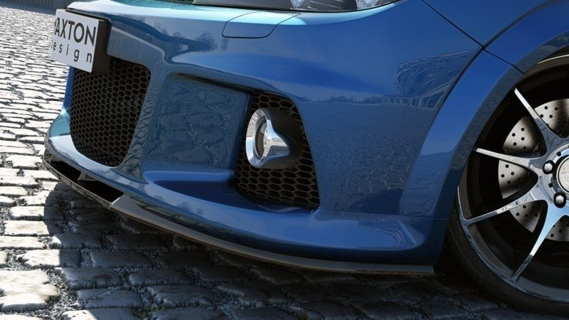 Maxton Front Ansatz für OPEL ASTRA H OPC / VXR Nurburg schwarz Hochglanz OP-AS-3-OPC-NRB-FD1-G