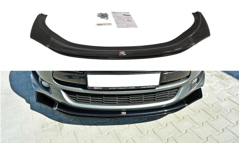 Maxton Front Ansatz für v.3 CITROEN DS5 FACELIFT schwarz Hochglanz CI-DS5-1/1F-FD1G+FD1R-G