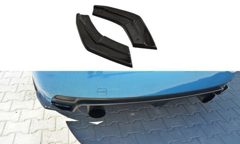 Maxton Heck Ansatz Flaps Diffusor für Subaru Impreza WRX STI 2009-2011 schwarz Hochglanz SU-IM-3-WRX-STI-RSD1-G
