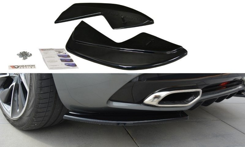 Maxton Heck Ansatz Flaps Diffusor für CITROEN DS5 FACELIFT, PREFACE Carbon Look  CI-DS5-1/1F-RSD1-C