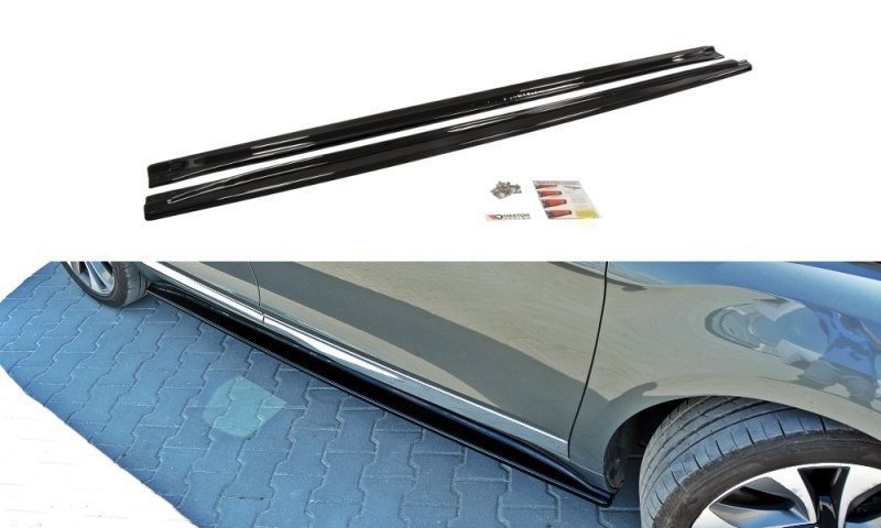 Maxton Seitenschweller Ansatz für CITROEN DS5 FACELIFT, PREFACE Carbon Look  CI-DS5-1/1F-SD1-C