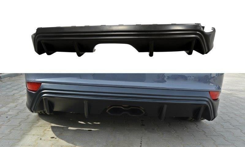 Maxton Diffusor Heck Ansatz FOCUS ST MK3 (FACELIFT) RS-LOOK FO-FO-3F-ST-RS1