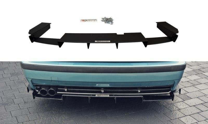 Maxton Diffusor Heck Ansatz für Heckschürze für BMW M3 E36 BM-3-36-C-M-CNC-RS1