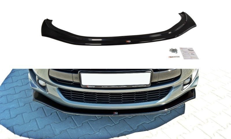 Maxton Front Ansatz für v.2 CITROEN DS5 FACELIFT schwarz Hochglanz CI-DS5-1/1F-FD2-G