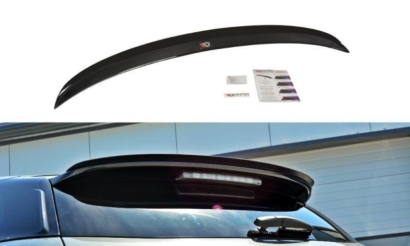 Maxton Spoiler CAP für CITROEN DS5 FACELIFT, PREFACE Carbon Look  CI-DS5-1/1F-CAP1-C