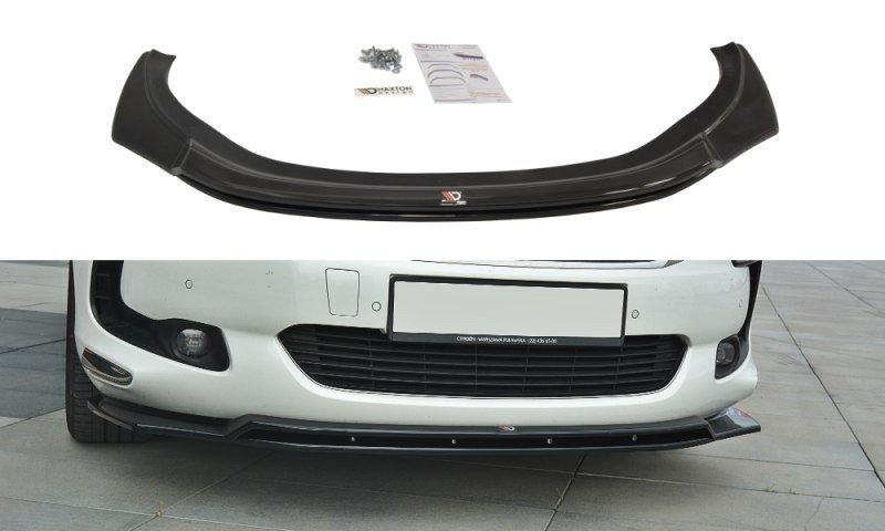 Maxton Front Ansatz für v.3 CITROEN DS5 FACELIFT schwarz Hochglanz CI-DS5-1/1F-FD1G+FD1R-G