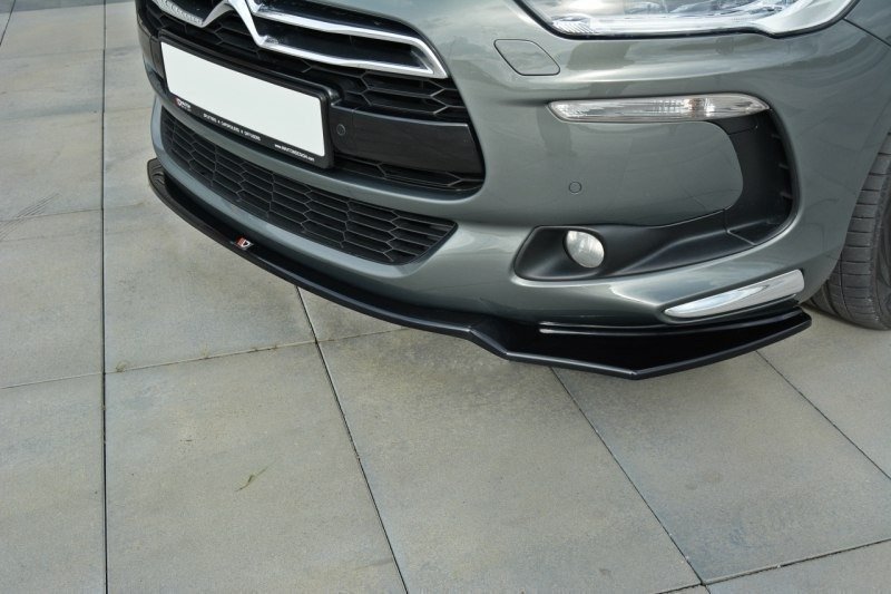 Maxton Front Ansatz für v.1 CITROEN DS5 FACELIFT, PREFACE schwarz Hochglanz CI-DS5-1/1F-FD1-G