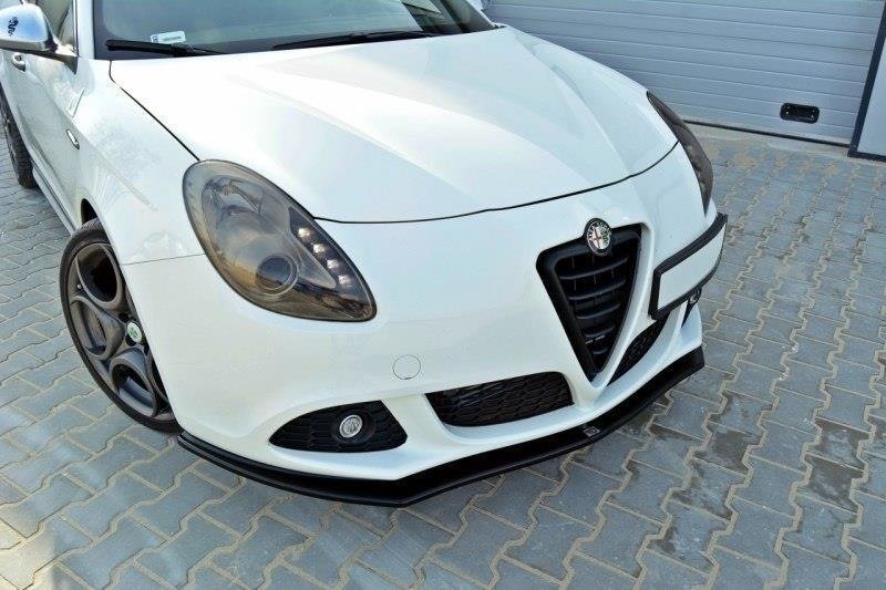 Maxton Front Ansatz für v.1 Alfa Romeo Giulietta schwarz Hochglanz AL-GU-1-FD1-G