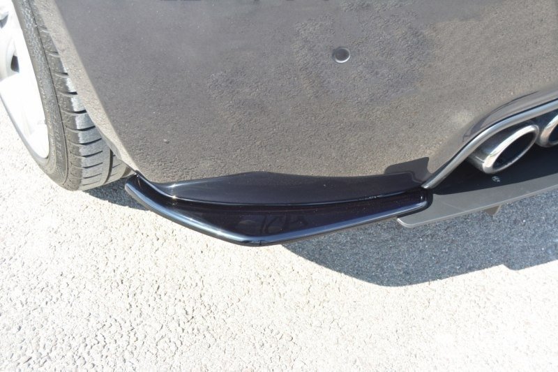 Maxton Heck Ansatz Flaps Diffusor für PEUGEOT RCZ schwarz Hochglanz PE-RCZ-1/1F-RSD1-G