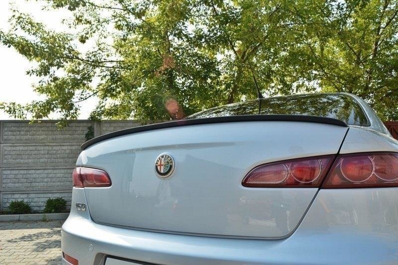 Maxton Spoiler CAP für ALFA ROMEO 159 schwarz Hochglanz AL-159-CAP1-G