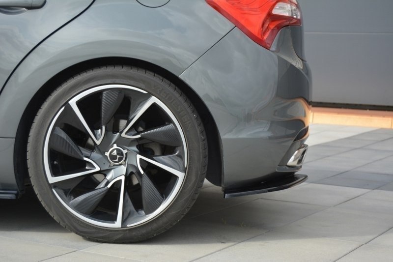 Maxton Heck Ansatz Flaps Diffusor für CITROEN DS5 FACELIFT, PREFACE Carbon Look  CI-DS5-1/1F-RSD1-C