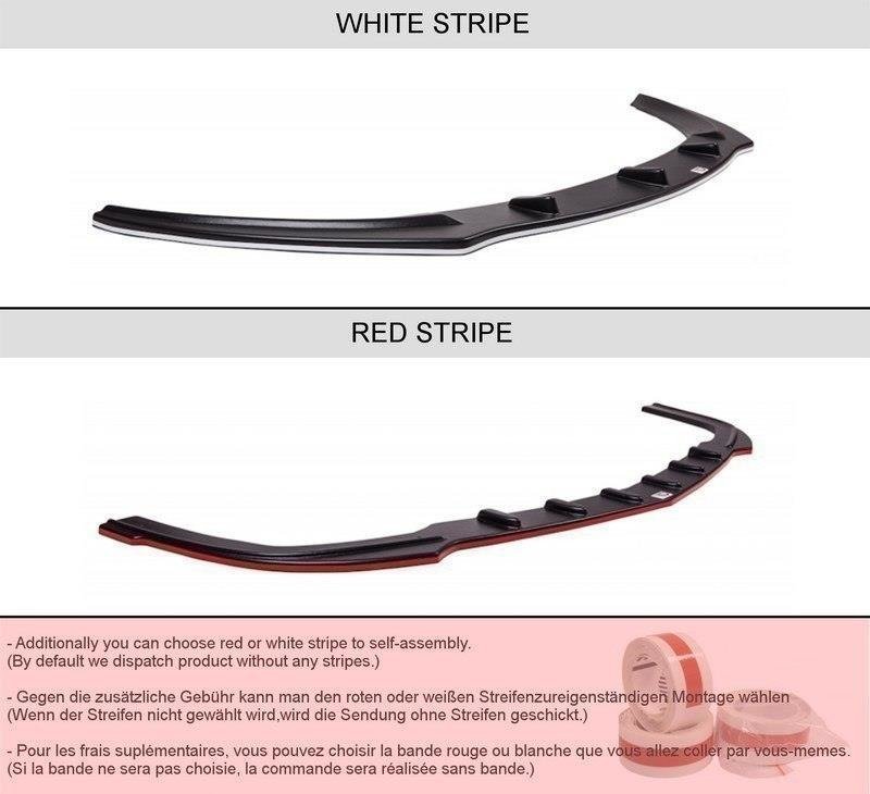 Maxton Heck Ansatz Flaps Diffusor für Audi RS3 8P schwarz Hochglanz AU-RS3-8P-RSD1-G